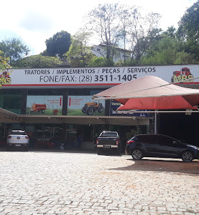 Fachada da loja MBS Tratores em Cachoeiro de Itapemirim
